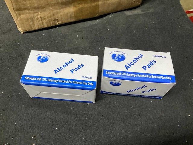 Alcohol pads (70x) - afbeelding 1 van  1