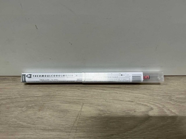 Alcoholmeter met thermometer (20x) - afbeelding 3 van  3