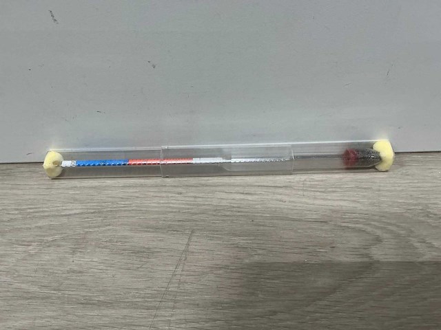 Alcoholmeter met thermometer (40x) - afbeelding 1 van  3