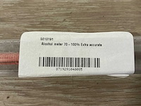 Alcoholmeter met thermometer (40x) - afbeelding 2 van  3
