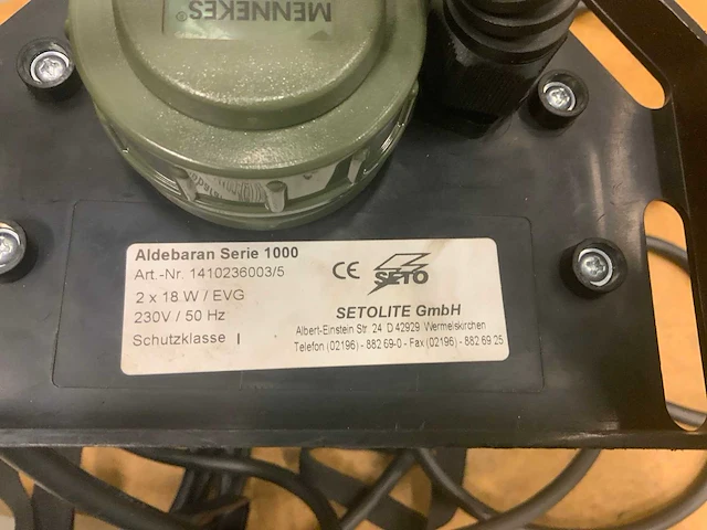Aldebaran serie 1000 art nr 1410236003/5 tentlamp (2x) - afbeelding 9 van  10