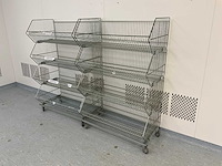Aldipro stapelbare draadmanden (2x) - afbeelding 1 van  7