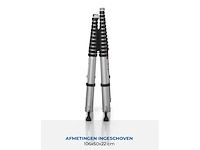 Aldorr - telescopische vouwladder - 3,60 + 4,20 m - afbeelding 2 van  4