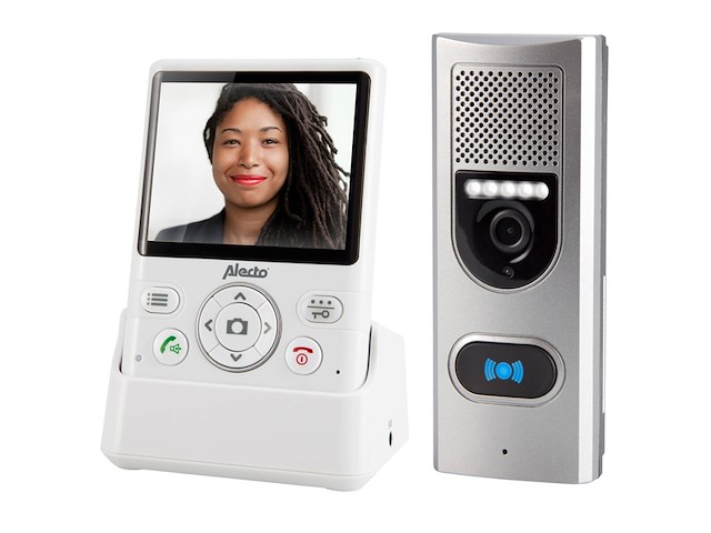 Alecto adi-250 draadloze digitale deurbel met camera - afbeelding 1 van  5