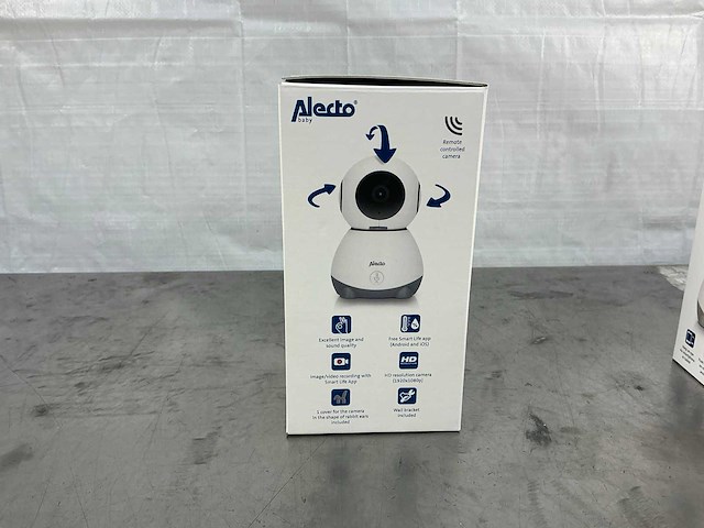 Alecto baby monitor smartbaby10be (2x) - afbeelding 2 van  5