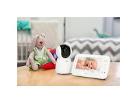 Alecto babyfoon met camera en 5 kleurenscherm wit - afbeelding 3 van  6