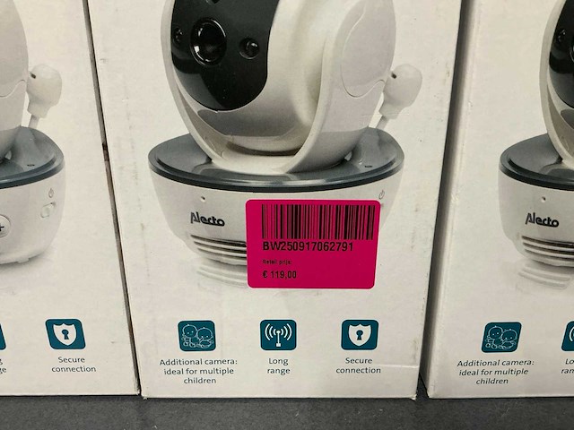 Alecto babyfoonuitbreiding babyfoon (5x) - afbeelding 2 van  3