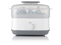 Alecto bf55 elektrische stoomsterilisator met droogfunctie wit - afbeelding 1 van  5