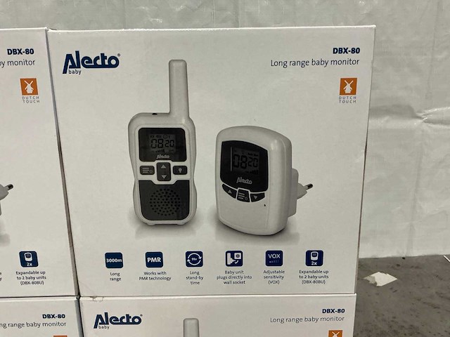 Alecto dbx-80 babyfoon (4x) - afbeelding 2 van  3