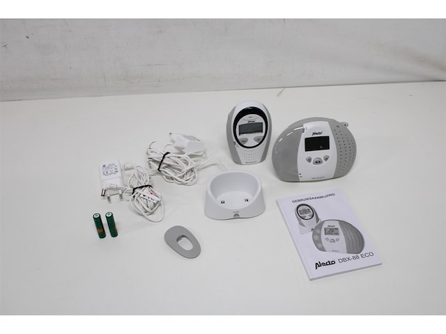 Alecto dbx88gs dect babyfoon met display grijs - afbeelding 5 van  5