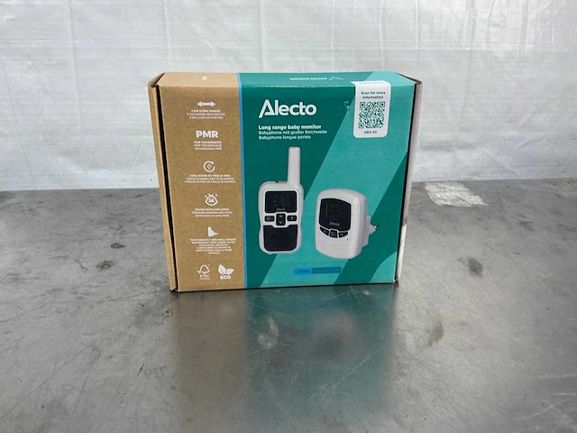 Alecto dex-80 babyfoon (2x) - afbeelding 1 van  4