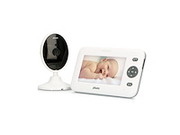 Alecto dvm140 babyfoon met camera temperatuurweergave wit - afbeelding 1 van  6