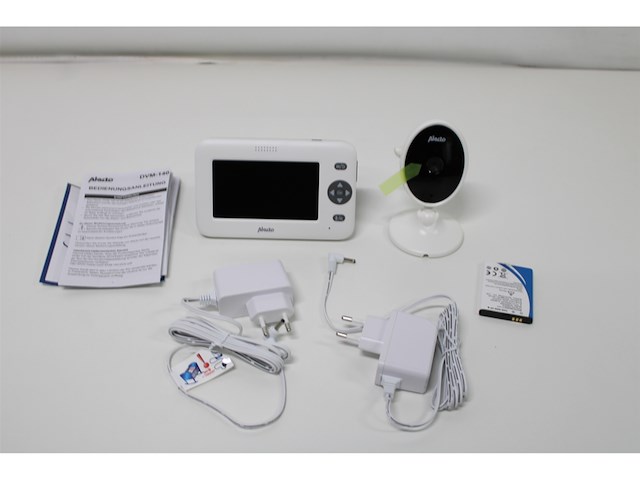 Alecto dvm140 babyfoon met camera temperatuurweergave wit - afbeelding 5 van  6