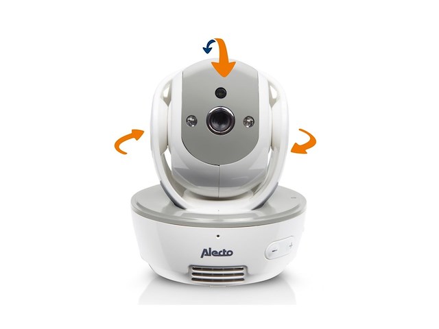 Alecto dvm200 gs babyfoon met camera 4.3" - afbeelding 2 van  6