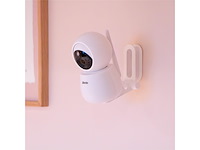 Alecto dvm2050 babyfoon met hd camera groot nachtlampje afstandsbediening wit - afbeelding 2 van  5