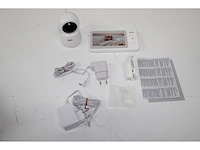 Alecto dvm2050 babyfoon met hd camera groot nachtlampje afstandsbediening wit - afbeelding 5 van  5