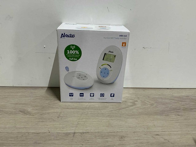 Alecto full eco dect baby monitor (2x) - afbeelding 1 van  3