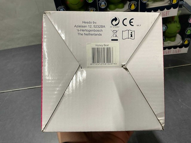 Alecto honey bear kinderlamp (10x) - afbeelding 3 van  3