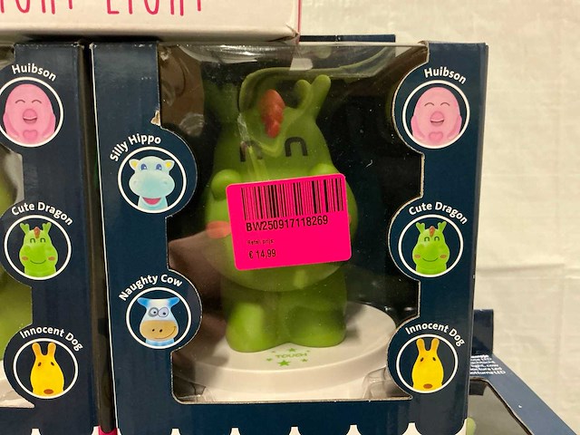 Alecto honey bear kinderlamp (10x) - afbeelding 3 van  3