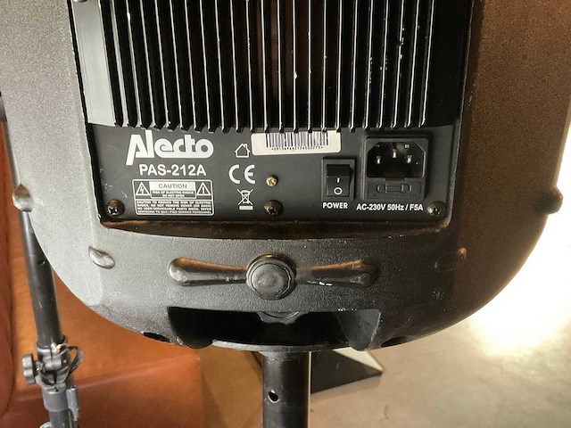 Alecto pas-212a luidspreker op statief (2x) - afbeelding 3 van  4