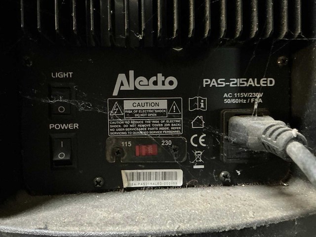 Alecto pas-21saled speaker - afbeelding 7 van  7