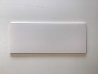 Alecuia ceramic - mat wit - 20x50 cm - 46,2m2 - wandtegel - afbeelding 1 van  5
