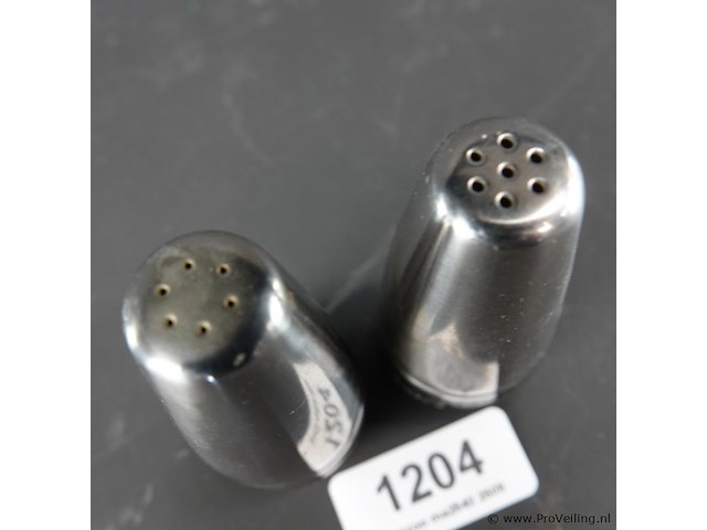 Alessi peper en zout stel - afbeelding 3 van  5