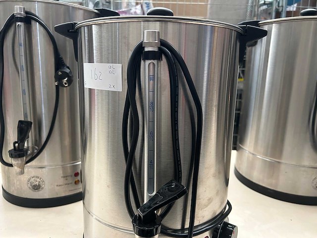 Alex meijer & co. - rvs koffiepercolator (10l, 13l) (2x) - afbeelding 1 van  1
