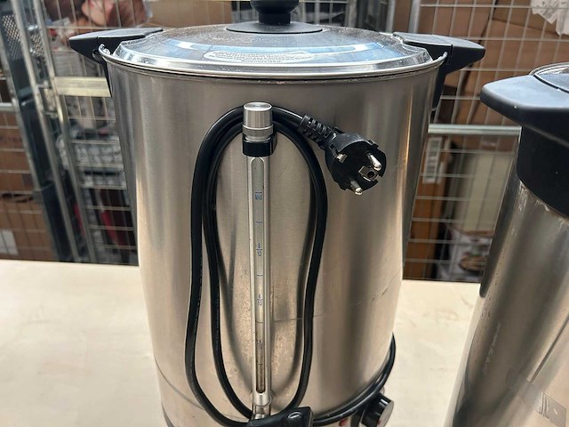 Alex meijer & co. - rvs koffiepercolator 18l (2x) - afbeelding 2 van  2