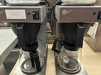 Alex meijer & co. - rvs koffiezetapparaat inclusief glazen kannen en filters (2x) - afbeelding 3 van  7