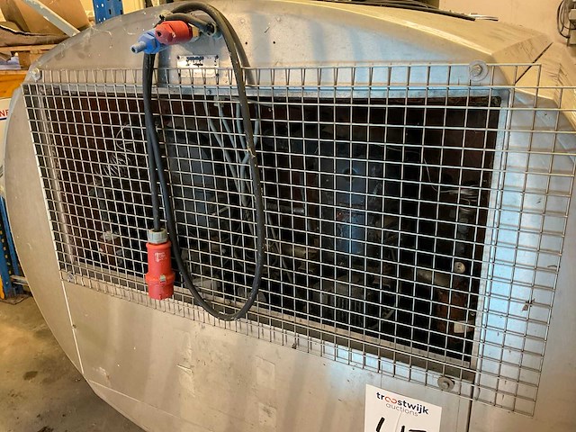 Alfa delaval c3000 rvs horizontale koeltank - afbeelding 7 van  10