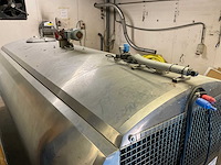 Alfa delaval c3000 rvs horizontale koeltank - afbeelding 8 van  10