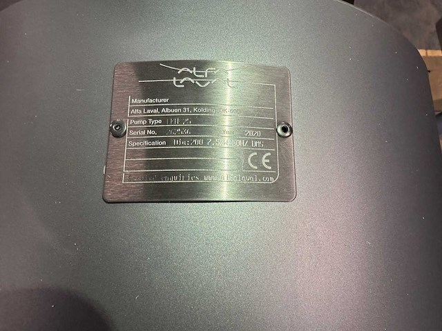 Alfa laval - procespomp (2x) - afbeelding 5 van  9