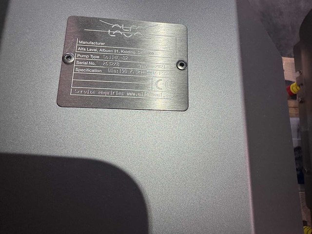 Alfa laval - procespomp (2x) - afbeelding 6 van  9