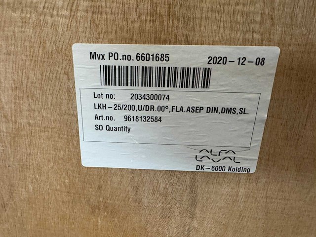 Alfa laval - procespomp (2x) - afbeelding 8 van  9