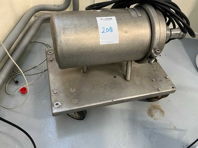 Alfa-laval fm 1a/165 roestvaststalen pomp - afbeelding 2 van  6