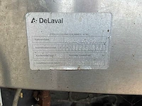 Alfa laval hca-c 2000 horizontale rvs melkkoel-/productkoeltank - afbeelding 6 van  8