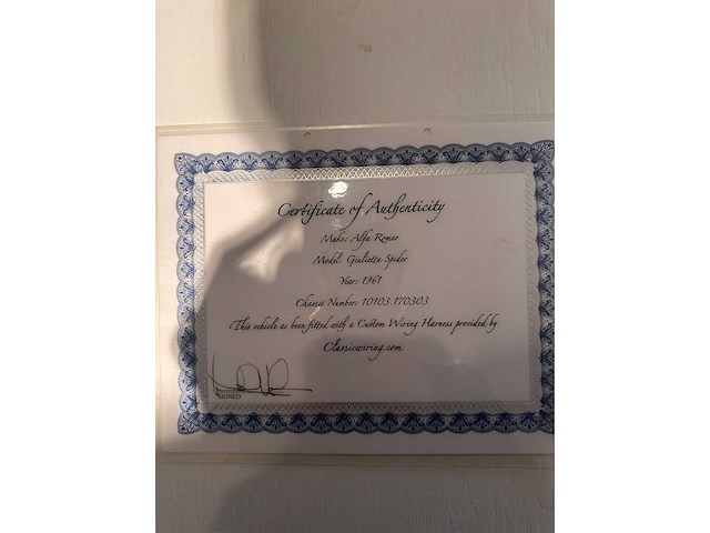 Alfa romeo - giulietta spider - cabriolet - oldtimer - afbeelding 51 van  55