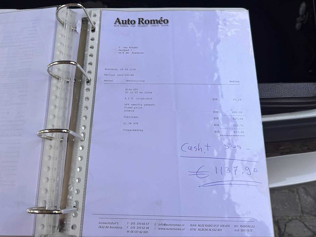 Alfa romeo - gtv 6 - grand prix edition - 2.5 v6 - 1986 - py-32-tt - afbeelding 21 van  31