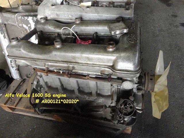 Alfa romeo 1600 ss veloce engine | original italian classic engine - afbeelding 5 van  7