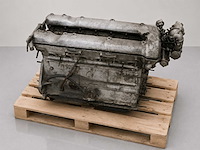 Alfa romeo 2600 spider six-cylinder engine | original italian classic engine - afbeelding 1 van  4
