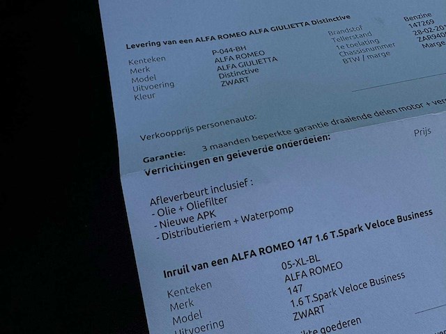Alfa romeo giulietta 1.4 t distinctive 2012 | p-044-bh iaw - afbeelding 4 van  31