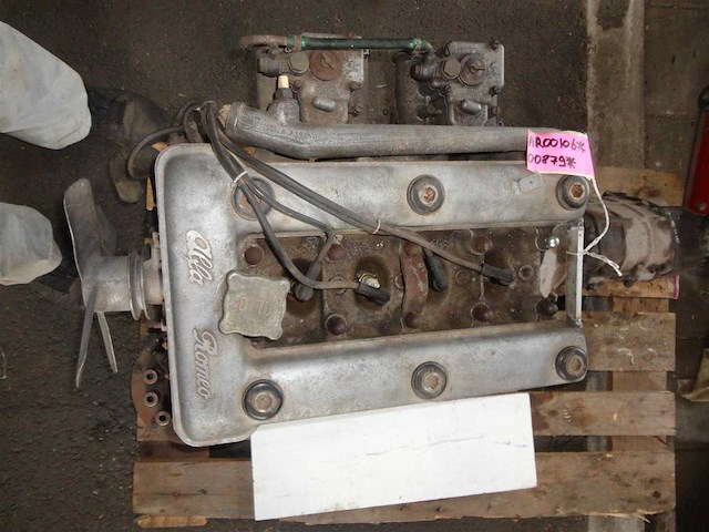 Alfa romeo giulietta spider / sprint veloce 1300 engine & gearbox | original classic parts - afbeelding 3 van  9