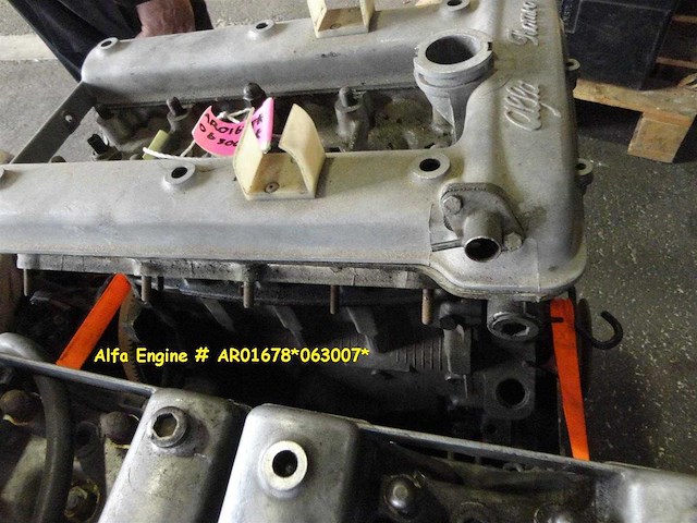 Alfa romeo nuova giulietta 1800 engine | original italian classic engine - afbeelding 4 van  8