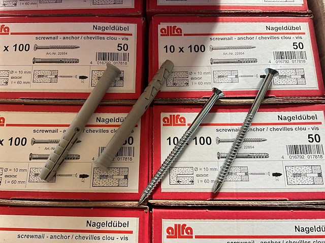 Alfa slagplug 10x100 (12500x) - afbeelding 1 van  5