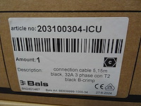 Alfen - single pro 3ph c 32a rfid alb pd - wandlaadbox met kabel 5m - afbeelding 3 van  3