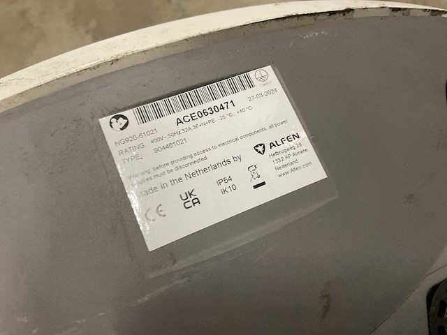 Alfen eve double pro-line ng920-61021 laadpaal - afbeelding 2 van  2