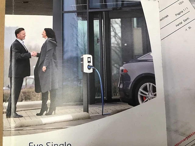 Alfen s-line proline eve single laadstation - afbeelding 1 van  5