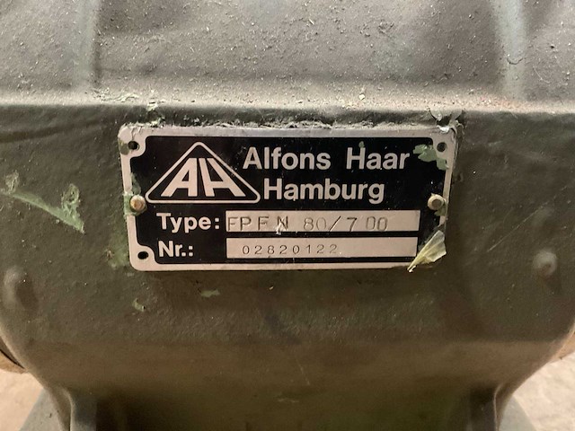 Alfons haar fpfn 80/700 pompunit - afbeelding 1 van  5