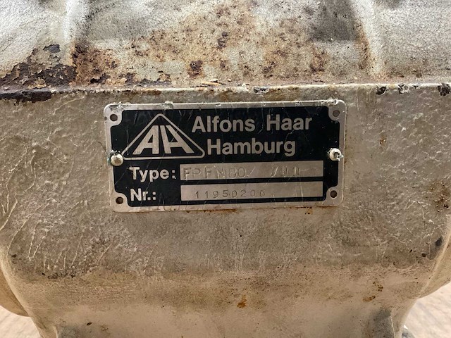 Alfons haar fpfn 80/700 pompunit - afbeelding 5 van  5